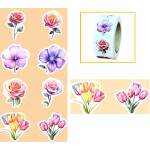 "Floral / Flower" Stickers